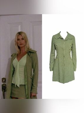 Tweed Floral Button Coat As Seen On Edie Britt On Desperate Housewives